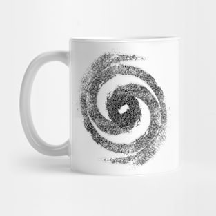 Yin Yang Retro Graphic Chinese Circle Shirt Mug